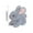 Gray, variant on STPToys Plush Easter Bunny Stuffed Animals Toys,Soft Rabbit Huggable Cuddly Toys Accompany Sleeping Bunny Dolls Birthday Gift - Black