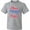 AC-Heather Grey, variant on Inktastic 4th of July Stars Stripes and Sass Blue and Red Stars Youth T-Shirt