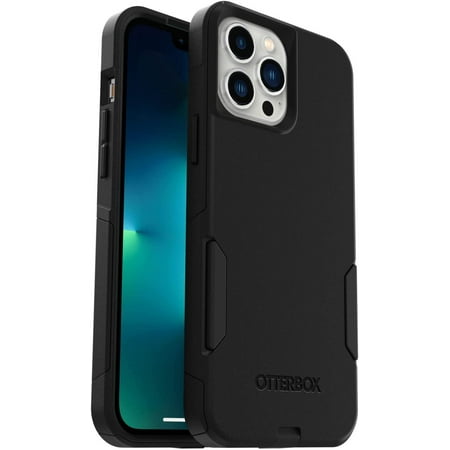 OtterBox COMMUTER SERIES Case for iPhone 13 Pro Max & iPhone 12 Pro Max - BLACK