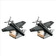 thumbnail image 1 of 2X Avión Giratorio con Energía Solar Decoración de Aviones de Escritorio Decoración de Interiores Decoración de Automóviles Regalo de Cumpleaños para Niños,A, 1 of 2