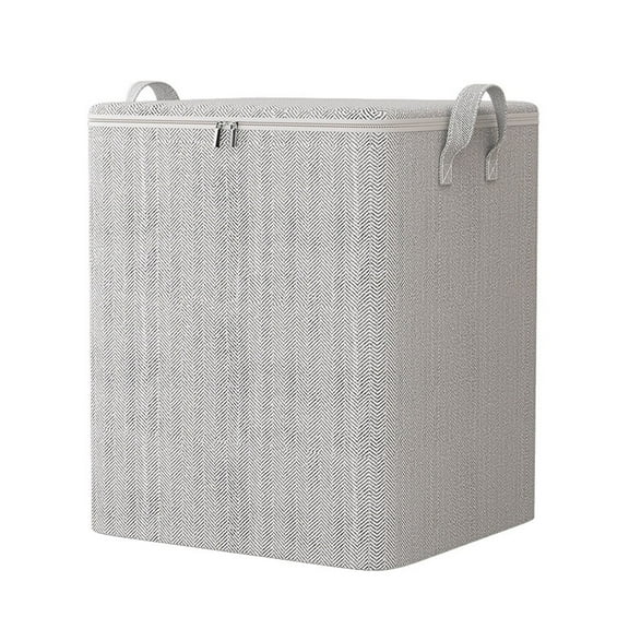 Btomtd Extra Large Storage Bags for Christmas Decorations Organization, Heavy Duty Totes for Clothes and Toys, Moving Bags with Handles and Double Zipper, 175L, L