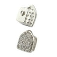 thumbnail image 4 of Hip Hop Teeth Personality Grills Single Teeth Exquisite Micro-Inlaid Zircon Braces Fashion Teeth Grills Set Grills Teeth Decoration for Halloween Party Performance, 4 of 6