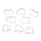 thumbnail image 4 of OFFIGAM 8Ud Cortadores De Para Galletas En Forma De Auto Para Repostería, 4 of 8