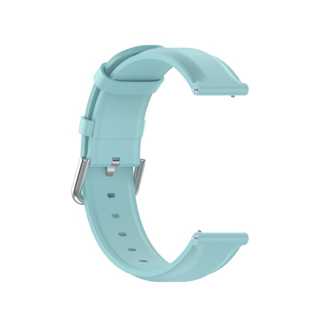 Fashionable and Durable 20mm Real Leather Round End Sweat Proof Watch Strap with Universal Compatibility and Exquisite Craftsmanship