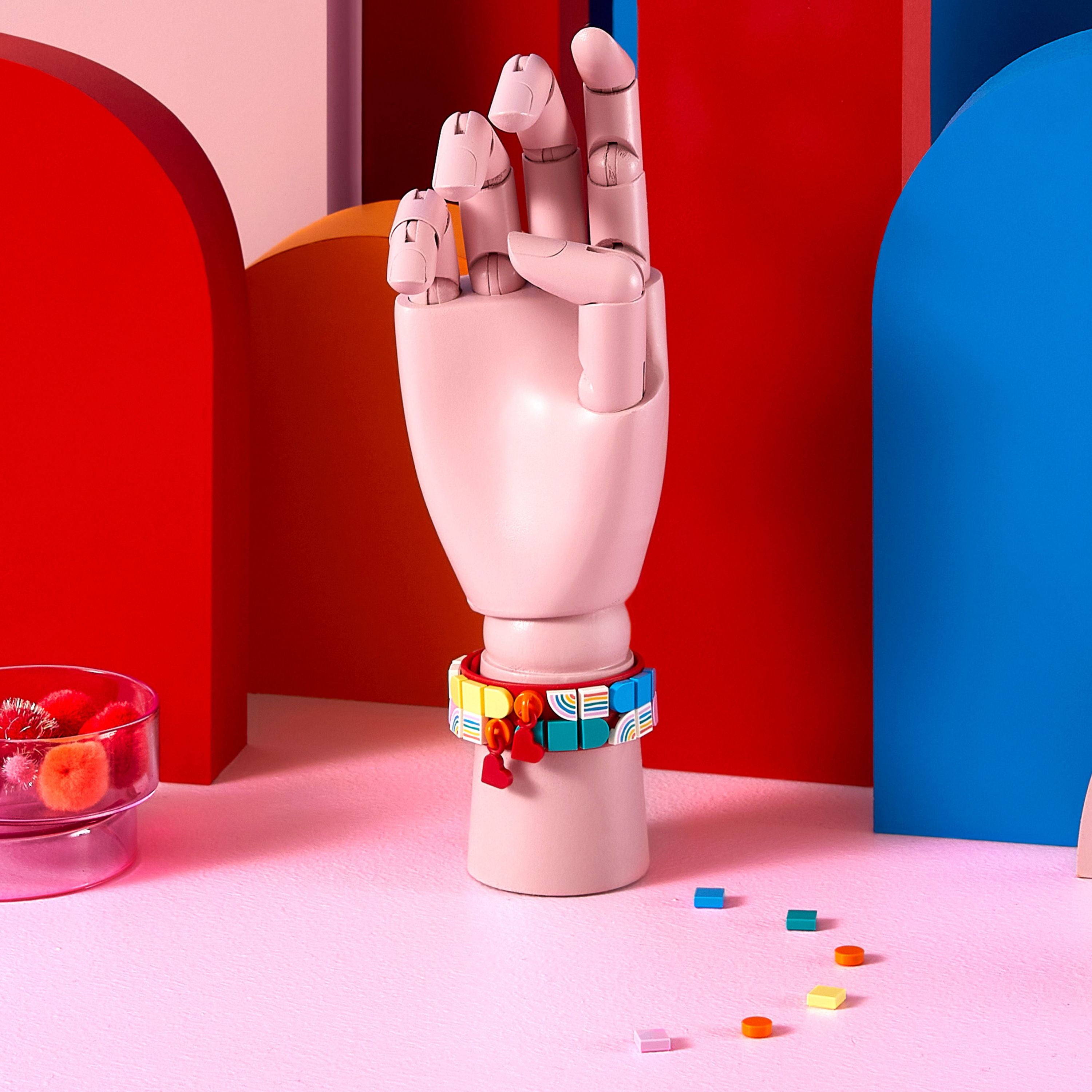 Lego dots rainbow bracelet sale