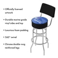 thumbnail image 3 of Trademark Gameroom New York Rangers Watermark Bar Stool with Back Rest, 3 of 5