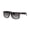 Matte Rubber Black Frame | Dark Grey Lens, variant on RB4165 JUSTIN CLASSIC Square Shape Sunglasses Opal Grey Frame | Dark Violet Lens 51mm