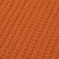 thumbnail image 2 of 2' x 6' Rust Orange Rectangular Braided Area Throw Rug, 2 of 2