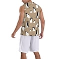 thumbnail image 2 of Honeii Lovely Penguin print basktball shirt for men and women, Unisex basketball jersey for Theme party-Large, 2 of 6