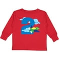 thumbnail image 3 of Inktastic 2nd Birthday Airplane Pilot Boys Long Sleeve Toddler T-Shirt, 3 of 5