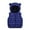 Navy, variant on Kids Puffer Vest Girls with Hooded Sleeveless Lightweight Outerwear Vests Winter Vest Girls Clothes 3-4 Years