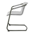 thumbnail image 3 of Indy Fabric Dining Side Chair, (Set of 2) Grey, 3 of 5