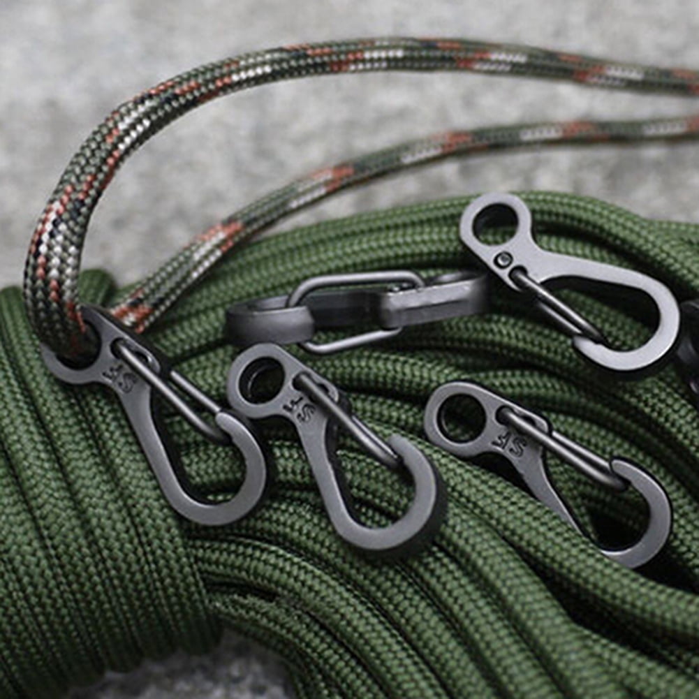 Details about   AM_ 10x Mini SF Carabiner Climbing Backpack Spring Clasps Keychain Hooks Pro