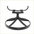 thumbnail image 4 of Patio Dining Set 7-Piece All-Weather Cast Aluminum, 6 Swivel Chairs & Rectangular Table for Outdoor Backyard | Black | Aluminum, 4 of 11