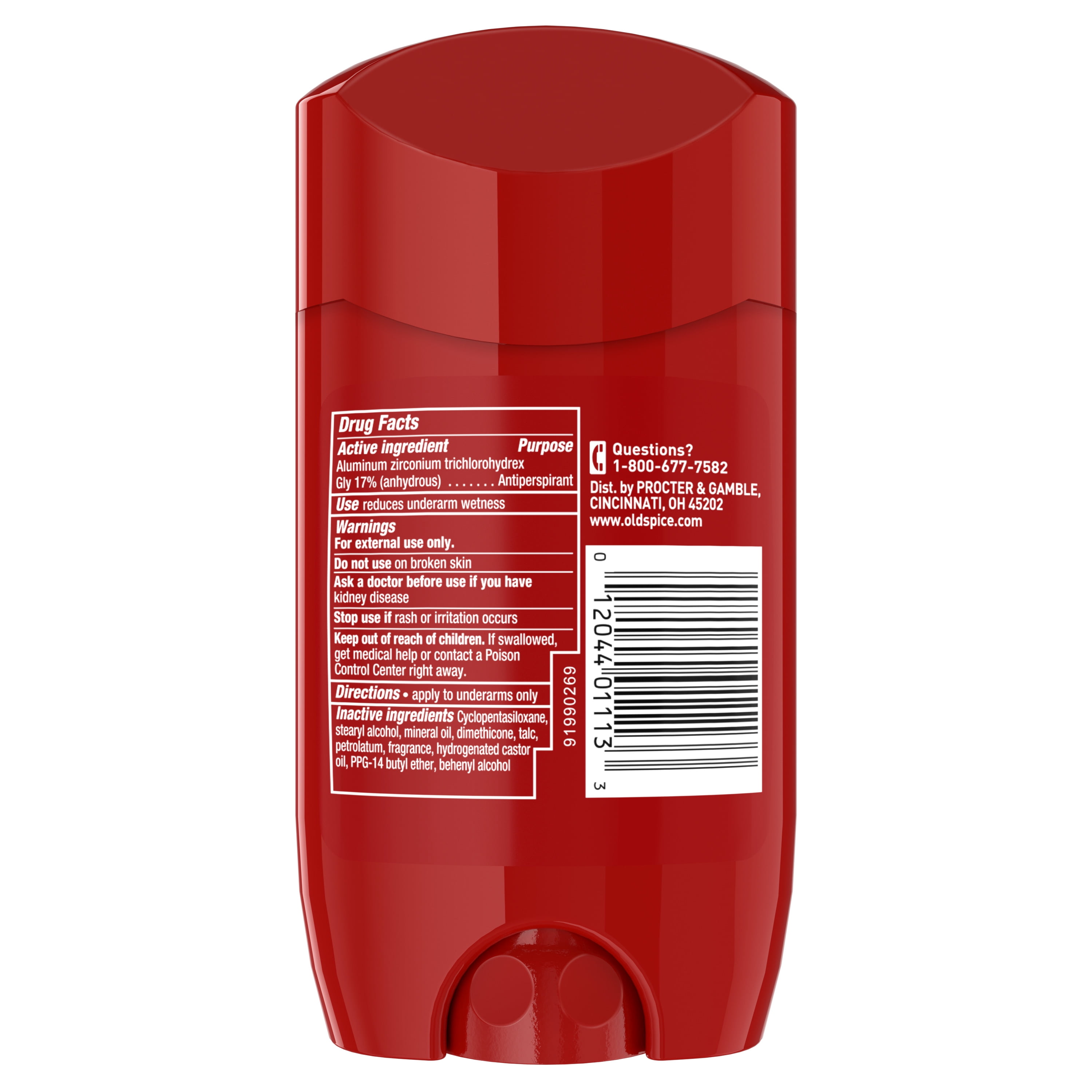 Old Spice Antiperspirant Deodorant for Men, Swagger Scent, 2.6 oz, 3 Pack