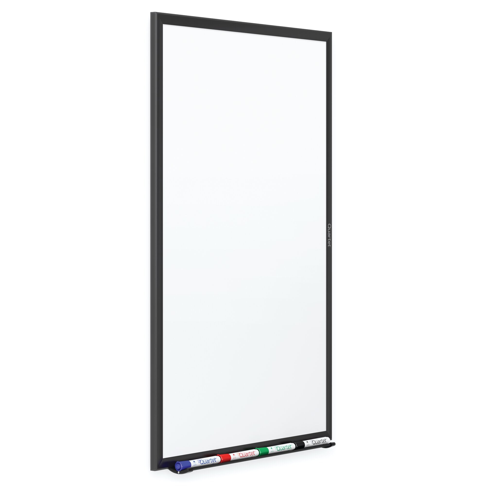 Quartet Classic Nano-Clean Magnetic Dry-Erase Board 96 x 48 8 x 4 Black Aluminum