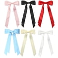 thumbnail image 4 of QIQUWOHUL Velvet Hair Bows Ribbon Hair Clips Hair Pins Ponytail Holder Accessories Sides Hair Bow Barrettes Hair Accessories For Women Girls Kids (6 Colours), 4 of 9