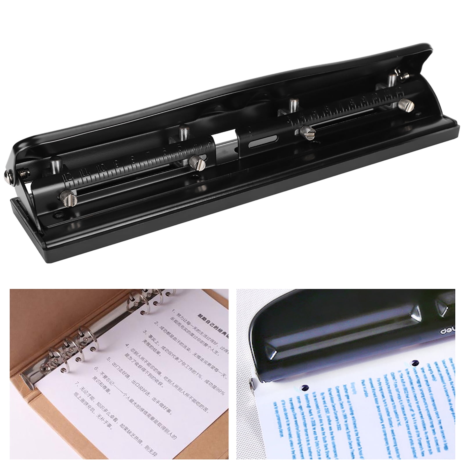 Craft Fill Palette Cup 999D Hole Punching Machine, 4 Holes 4 Hole Adjustable Punch for Paper for Card for DIY, 4-Hole Punch, Paper Hole Punching, Hole Punching Tools Art Craft