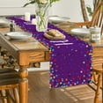 thumbnail image 6 of Sm:)e Happy Birthday Polka Dot Purple Table Runner 13x48 Inch, 6 of 7