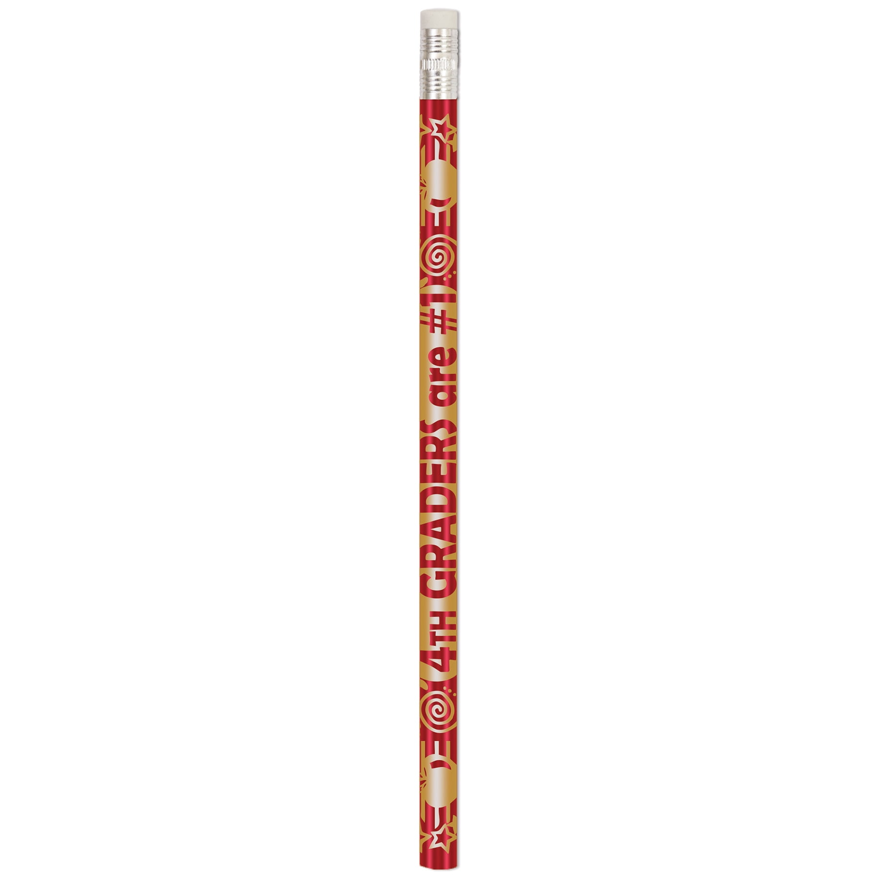 Musgrave Pencil Company 4th Graders Are #1 Pencils, 12 Per Pack, 12 Packs