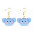 thumbnail image 1 of Pendiente de gota de resina para mujer, regalo divertido personalizado para niñas Dengxun unisex, 1 of 2