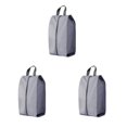 thumbnail image 3 of relayinert Easy To Shoe Bag For Travel Simplify Packing Convenient Shoe Pouches Lightweight And Portable grey XL 3Set, 3 of 6