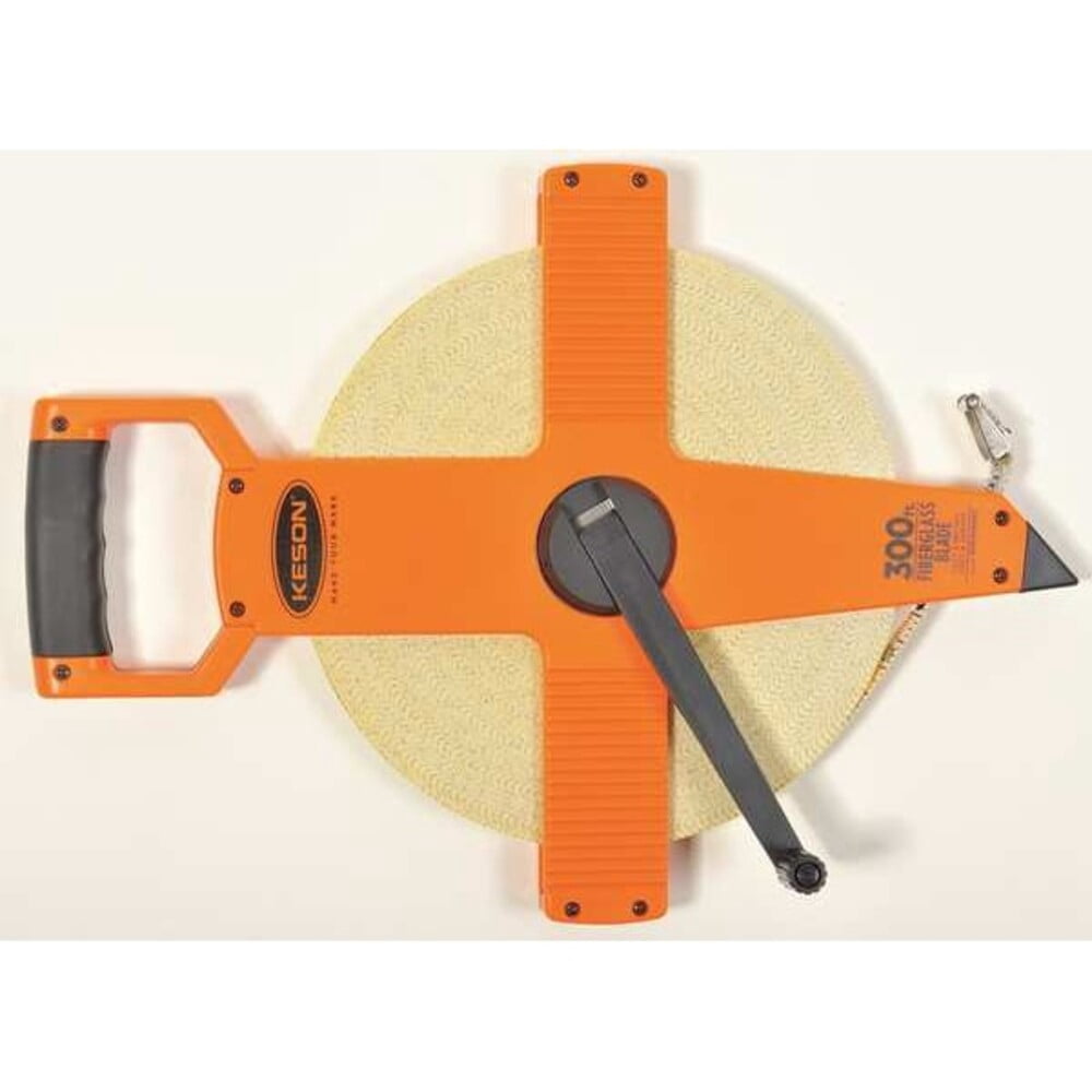Keson 300 ft Engineer's Tape Measure, 1/2 in Blade OTR-10-300