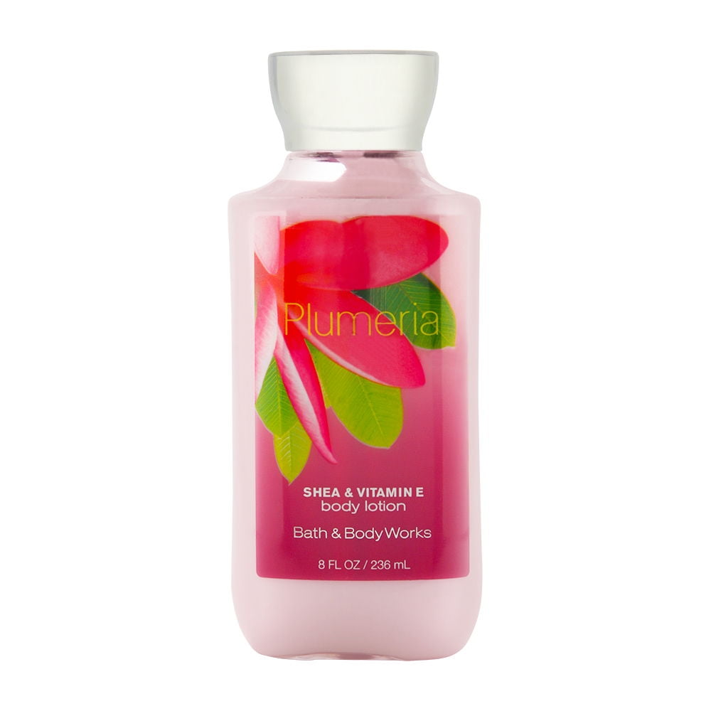 Bath & Body Works Plumeria 8.0 oz Shea & Vitamin E Body Lotion