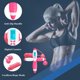 thumbnail image 2 of Cuerda para saltar, cuerda para saltar con peso con contador para ejercicios físicos, cuerda para saltar con velocidad inalámbrica digital ajustable, entrenamiento para adultos, mujeres, hombres y, 2 of 7