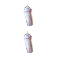 thumbnail image 1 of Botella de Agua Moyic Arcoíris Plástico 550ml 2Conjunto Color Violeta Claro, 1 of 6