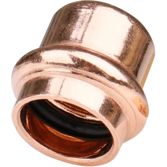 12 Pack 1/2 Inch Copper Press End Cap - Lead-Free ProPress Fittings for Copper Plumbing Pipes