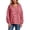 Red, variant on NinXxx Women's Knit Hoodie V Neck Pullover Warm Lined Sweatshirt Khaki M