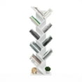 thumbnail image 5 of Furinno Tree Bookshelf 9-Tier Floor Standing Tree Bookcase, White, 5 of 6
