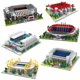 thumbnail image 2 of Bloques de construcción de diamantes del Real Madrid y Barcelona del estadio del Camp Nou Bernabéu de Old Trafford de fútbol de 2023, 2 of 5