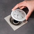 thumbnail image 3 of JANDEL Hair Catcher Switchable Anti-blocking Drain Covers Shower Stall Drain Protector for Bathroom Bathtub Kitchen Gray, 3 of 10