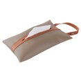 thumbnail image 3 of Hanging Tissue Holder PU Napkin Holder Multi-Use Car Backseat Tissue Purse Buckle & Zipper Closure, 3 of 7