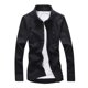 thumbnail image 2 of pstuiky camisetas para hombre, Camiseta informal de manga corta con botones y solapa de color liso para hombre ropa de hombre xl, 2 of 3
