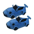 thumbnail image 2 of Segolike Simulation Car Slippers, Non-slip Home Slippers for New Year Gifts, Family Cartoon Blue, 2 of 8