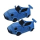thumbnail image 2 of Zapatillas de coche de simulación, zapatillas planas, regalos, dibujos animados, lindos zapatos de casa cálidos para invierno Azul, 2 of 8