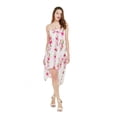 thumbnail image 2 of Robe à Imprimé Floral Hawaïen pour Femmes G'Hibiscus Rose, 2 of 5