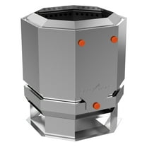 Blackstone Adventure Ready 15" Stainless Steel Smokeless Fire Pit (Model 5913) with Removable Base