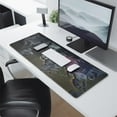 thumbnail image 3 of Experience Gaming on a Global Scale: XXL World Map Mouse Pad with Non-Slip Base & Stitched Edges (31.5x11.8 Inch), 3 of 7