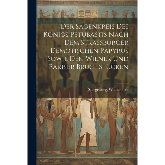 Der Sagenkreis Des Königs Petubastis Nach Dem Strassburger Demotischen Papyrus Sowie Den Wiener Und Pariser Bruchstücken (Paperback)