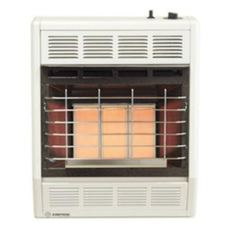 

Empire SR18TWNAT Radiant Natural Gas Space Heater with Hydraulic Thermostat White - 18000 BTU