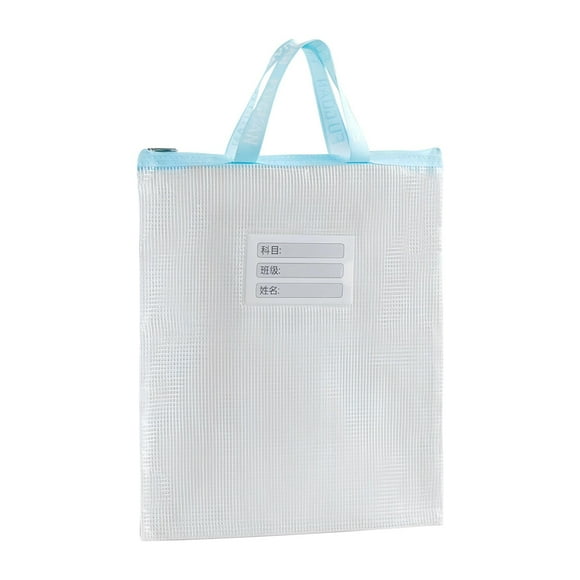 Totes for Storage,A3 Thick Document Bag Transparent Test Paper Storage Art Portfolio A4 Tote
