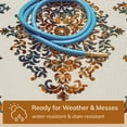thumbnail image 6 of Well Woven Arid 3'11" x 5'3" Indoor/Outdoor High-Low Medallion Ivory Area Rug, 6 of 10