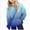 H50-Blue, variant on 9-10 Years Child Girls' Hoodie Gradient Lined Sweatshirt With Hood Pocket Casual Tops Long Sleeve Pullover Sweatshirts Teenagers Dark Purple Sports Hoodie