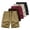 Khaki,Brown,Red,Light Khaki,Black, variant on qolati 5 Pack Mens Athletic Shorts Quick Dry Elastic Waist Gym Workout Shorts Lightweight Stretch Running Shorts with Zipper Pockets