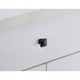 thumbnail image 3 of Perillas Cuadradas Elegantes Marcel 3 cm Negro Mate Juego x10, 3 of 6