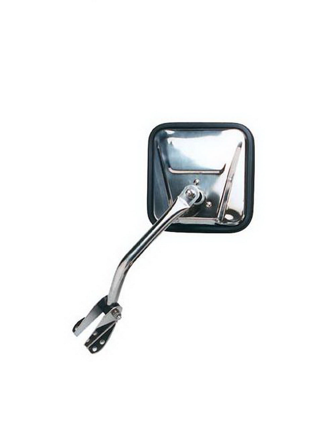 Original Style Replacement Mirror Jeep Driver Side Manual Non-Heated Stainless